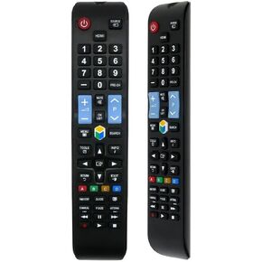 Replacement Remote Control for Samsung UN55F7100 UN65F7100 UN60F7500AF UN60KU630DF LCD LED HDTV TV