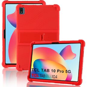 حافظة ATOOZ لجهاز TCL Tab Pro 5G مقاس 10.36 بوصة، حافظة كمبيوتر لوحي TCL TABMAX 10.4 للأطفال حافظة من السيليكون الناعم لجهاز TCL Tab Pro 5G Tablet (9198S) حافظة تابلت Nokia T20 - أسود