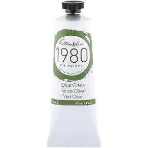 Gamblin 1980 Oil Olive Green 37Ml