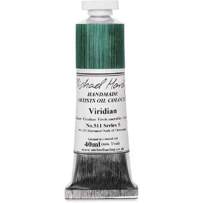 Michael Harding Artist Oil Colours, Viridian, 40ml Tube, 51140