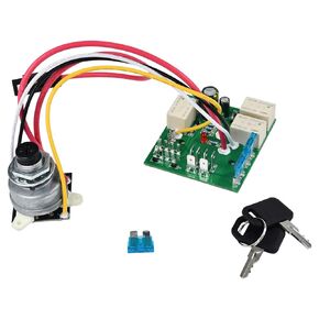 AM132500 Ignition Module Key Switch with 2 Keys AM130341 AUC15330 Compatible with John Deere LX255 LX266 LX277 LX279 GT225 GT235 X465 X475 X485 325 335 345