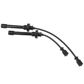 ACROPIX Car Spark Plug Coil Wires Ignition Coil Harness Cable 7mm Fit for Mitsubishi Lancer 2003-2006 L4 2.0L No.MD338623/MD325048/MD362907 - Pack of 2