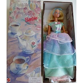 Mattel Special Edition Spring Tea Party Barbie, Blonde, Avon Exclusive in Kuwait