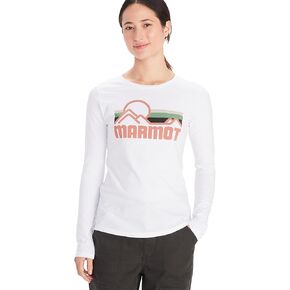 تي شيرت MARMOT للسيدات بأكمام طويلة