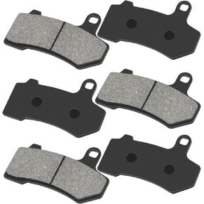 Brake Pads for Harley FLHTCU Ultra Classic Electra Glide, FLHR Road King FLHX Street Glide 2008-2022, Road Glide FLTRX Limited FLHXS Street Glide Special VRSCDX Night Rod