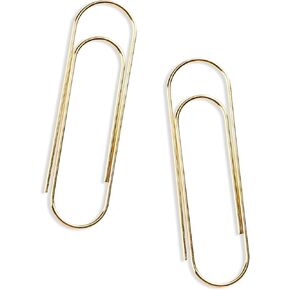 Poketo Large Brass Paper Clips, Set of 2