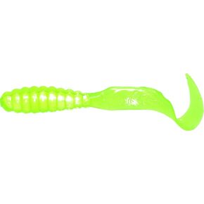 Mister Twister 2"" Teenie Tail, Chartreuse, TTSF20-10