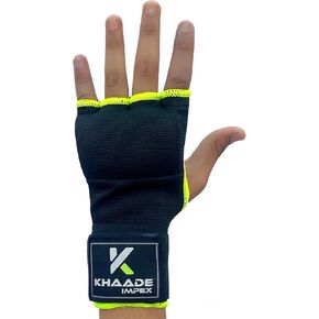 Gel Boxing Hand Wraps Inner Gloves for Kids/Childs, Long Wrist Straps, Padded Fist Mitts, Muay Thai, MMA, Kickboxing, Martial Arts Training Bandages