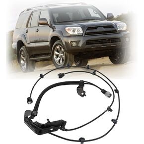 ABS Wheel Speed Sensor Rear Right&Left Compatible with 2003-2009 Toyota 4Runner FJ Lexus GX470 Replace 89516-60090 8951660090