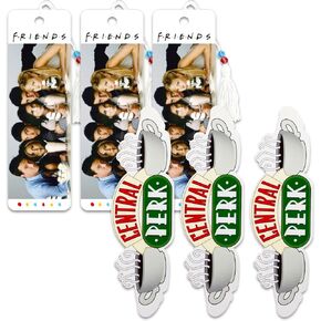 Friends Party Favors Set - Friends TV Show Birthday Supplies Bundle with 6 Friends Show Bookmarks | Friends Party Supplies for Teens, Adults