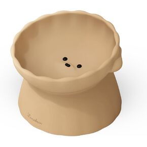 Lunabear elevated dog bowls, Raised dog bowl - Non slip, Perfect angel, Premium Silicone Material in Saudi Arabia