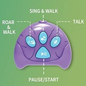 Koonie Remote Control for Reversible Sequins Dinosaur Toy
