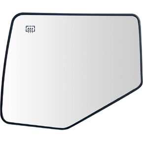 Driver Side Heated Mirror Glass Replacement For 2006-2010 Ford Explorer, Sport Trac, Mercury Mountaineer - for Ford Explorer, Sport Trac, Mercury Mountaineer Side Mirror With Rear Holder