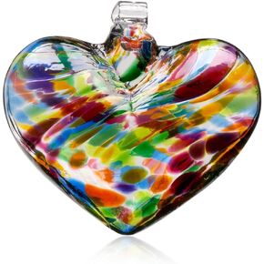 Kitras 3-Inch/Multi Heart Witch Ball, Berry