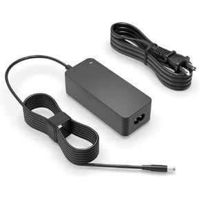 AC 65W Charger Fit for Dell Inspiron 13 15 17 7386 7586 7786 2-in-1 Laptop Power Supply Adapter Cord