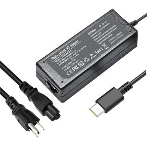65 Watt USB C Charger for Dell Latitude 5420 5540 Chromebook 3110 3100 2-in-1 for HP Spectre X360,Elite x2 for Lenovo Thinkpad/Yoga/Chromebook, ADLX65YDC2A for XPS and Latitude 5000