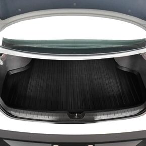 Premium Cargo Liner for Hyundai Sonata 2020-2023 - 100% Protection - Custom Fit Car Trunk Mat - All-Season Black Cargo Mat - 3D Shaped Laser Measured Trunk Liners for Hyundai Sonata (DN8)