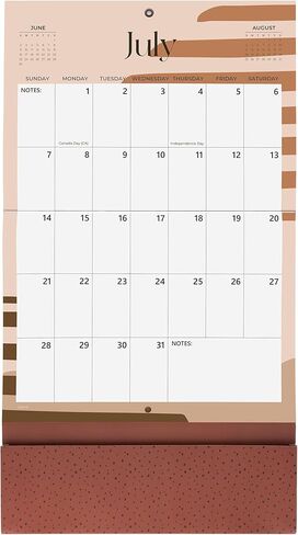 تقويم حائط Cabbrix 2024-2025 مع جيب، تقويم حائط بوهو 2024-2025 من الآن إلى يوليو 2025، 25.5 بوصة × 14.2 بوصة، تقويم حائط شهري كبير للبقالة أو قائمة التسوق، التنظيم والتخطيط in Kuwait