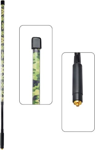 HYS Tactical Foldable Antenna, 144/430Mhz SMA-Female Antenna, with Gooseneck for Baofeng UV-5R Series, UV-82 Series, BF-F8HP Kenwood Two Way Radio Walkie-Talkie in Saudi Arabia