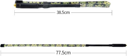 HYS Tactical Foldable Antenna, 144/430Mhz SMA-Female Antenna, with Gooseneck for Baofeng UV-5R Series, UV-82 Series, BF-F8HP Kenwood Two Way Radio Walkie-Talkie in Saudi Arabia