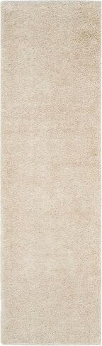 SAFAVIEH Charlotte Shag Collection Runner Rug - 2'3" x 8', Lavender, Non-Shedding & Easy Care, 2-inch Thick Ideal for High Traffic Areas in Living Room, Bedroom (SGC720L) in Saudi Arabia