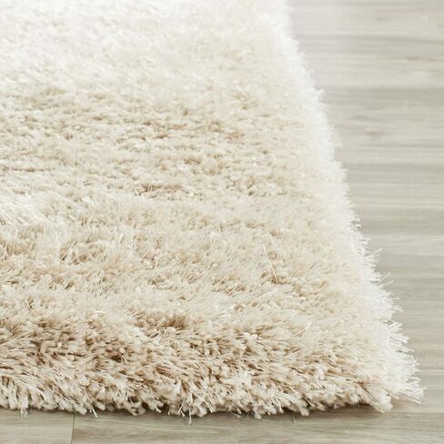 SAFAVIEH Charlotte Shag Collection Runner Rug - 2'3" x 8', Lavender, Non-Shedding & Easy Care, 2-inch Thick Ideal for High Traffic Areas in Living Room, Bedroom (SGC720L) in Saudi Arabia