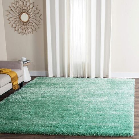 SAFAVIEH Charlotte Shag Collection Runner Rug - 2'3" x 8', Lavender, Non-Shedding & Easy Care, 2-inch Thick Ideal for High Traffic Areas in Living Room, Bedroom (SGC720L) in Saudi Arabia