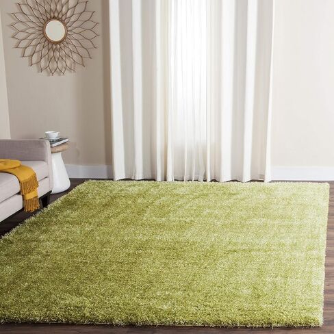SAFAVIEH Charlotte Shag Collection Runner Rug - 2'3" x 8', Lavender, Non-Shedding & Easy Care, 2-inch Thick Ideal for High Traffic Areas in Living Room, Bedroom (SGC720L) in Saudi Arabia