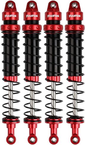 مجموعة ممتص الصدمات INJORA RC 4 قطع مخمدات RC لـ 1/10 RC الزاحف المحوري SCX10 90046 AXI231017 TRX-4 D90 (90 مم) in Saudi Arabia