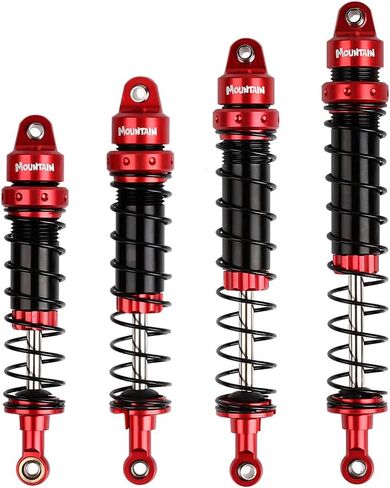 مجموعة ممتص الصدمات INJORA RC 4 قطع مخمدات RC لـ 1/10 RC الزاحف المحوري SCX10 90046 AXI231017 TRX-4 D90 (90 مم) in Saudi Arabia