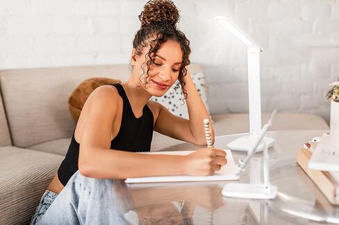 Bright | LED Desk Lamp with Touch Control, Cordless Dimmable Table Lamp, Eye-Caring LED Light Lamp for The Bedroom or Office in Kuwait