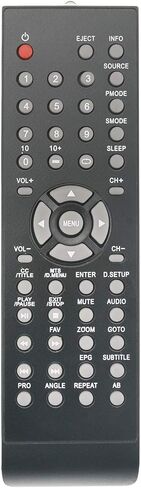 استبدال جهاز التحكم عن بعد المناسب لتلفزيون PROSCAN DVD Comb LCD LED PLDV321300 PLDVD3213A PLCDV3213A in Saudi Arabia