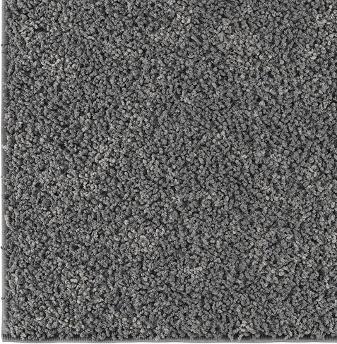 Ottomanson Modern Abstract Shag Rug 5x7 Soft Pile Shag Area Rug for Bedroom, Living Room, Dining Room, Office, 5'3" x 7', Beige/Ivory in Saudi Arabia
