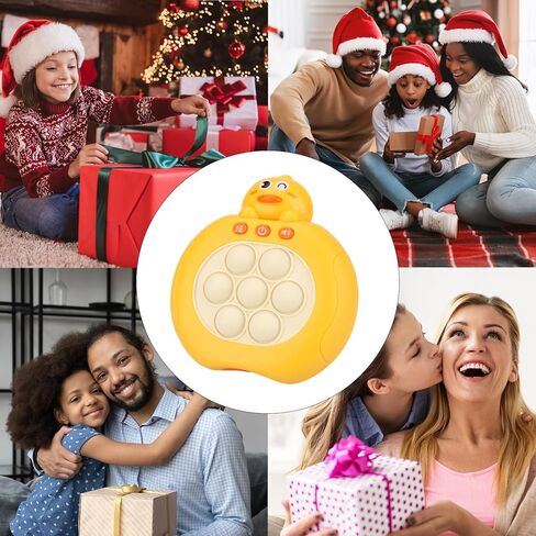 وحدة تحكم دفع سريعة مع تعليقات صوتية فورية | لعبة الدفع السريع المحمولة باليد | لعبة التململ الحسية التعليمية التفاعلية للأطفال والكبار | هدية ممتعة للأطفال 3-12 in Kuwait