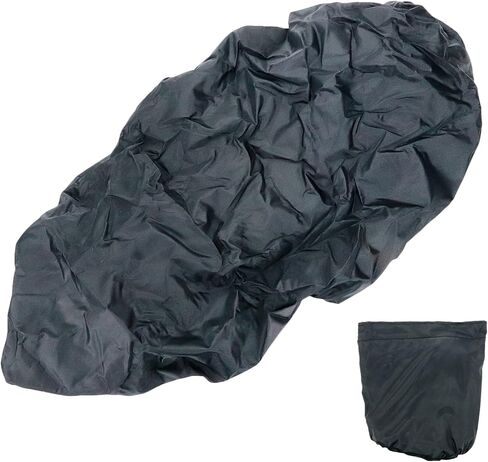 Modengzhe Rainproof Motorcycle Seat Cover Portable Waterproof Dustproof Cover Black Size-2XL in Saudi Arabia