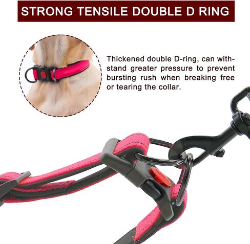 3pcs Reflective Dog Collar,Soft Neoprene Padded Breathable Nylon Pet Collar,Adjustable Nylon Pet Collars for Small Medium Large Dogs （S） in Saudi Arabia