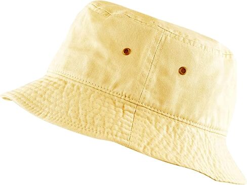 Casual Denim Jean Summer Bucket Hat, 100% Cotton Packable Sun Protection, Unisex in Saudi Arabia