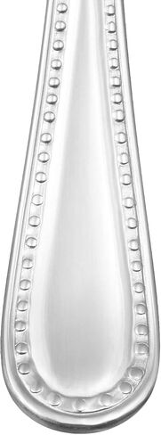 Amazon Basics 20-Piece Stainless Steel Flatware Set with Pearled Edge, Service for 4, Silver in Saudi Arabia