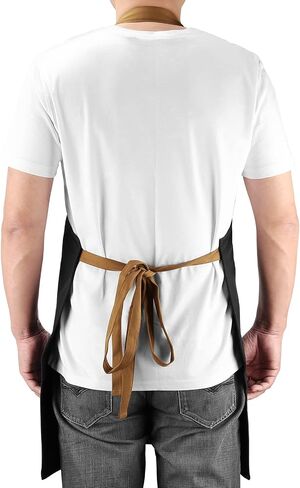 Gifts for Boyfriend, Fathers Day Husband Gifts from Wife, Birthday Gifts, Valentines Day Gifts for Him, Naughty Gifts for Men, Anniversary Mens Funny Gifts Gag Gifts - Kitchen Chef Apron with Pockets in Saudi Arabia