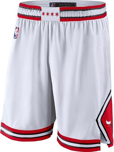Chicago Bulls NBA Kids Youth 8-20 Association Edition White On-Court Swingman Performance Shorts in Saudi Arabia