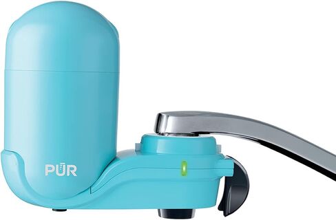 DDTnw PUR Plus Faucet Mount Water Filtration System, FM2700G, Sea Glass in Saudi Arabia