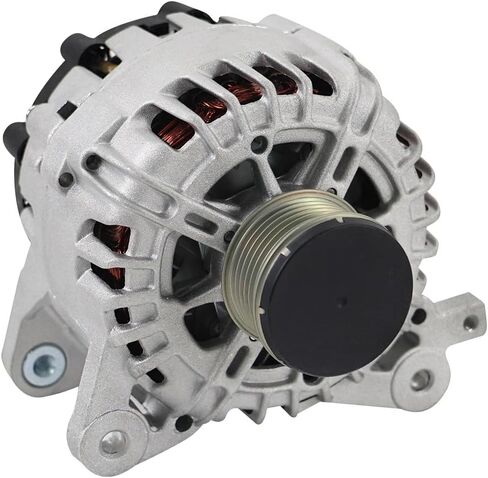مولد كهربائي متوافق مع Nissan Rogue S SL SV Advance Exclusive Sense 2.5L 2014-2020 يستبدل 231004BA0A 6-Groove Clutch Pulley 12V/120A في اتجاه عقارب الساعة in Kuwait