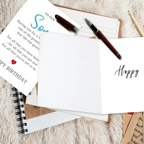 Asmallgf Happy Birthday Card for Grandson, Funny Grandson Birthday Gifts, Hilarious Bday Poem Card from Grandpa Grandma, Splendid Bday Gift Idea for Young Men in Saudi Arabia