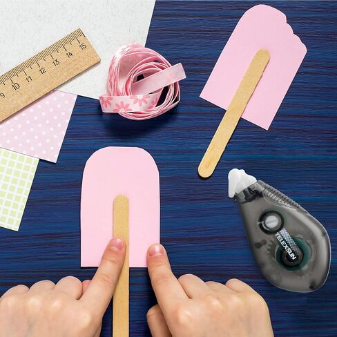 Double Sided Adhesive Glue Runner, Dot Tape Runner Roller, Permanent Adhesive Dispenser, Dots Roller Applicator,0.31-Inch by 315-Inch (12 Pack,Black) in Saudi Arabia
