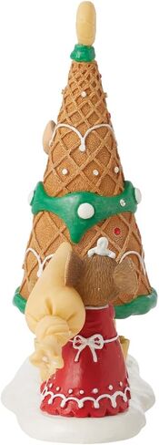 Enesco Tails with Heart Christmas Decorating The Waffle Cone Miniature Figurine, 1.77 Inch, Multicolor in Saudi Arabia