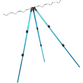 Yardwe Fishing Rods Stand Fishing Rods Tripod Fishing Pole Tripod Folding Bracket Beach Fishing Tripod Telescopic Fishing Rod Folding Fishing Rod Sea ​​Fishing Multifunction in Kuwait