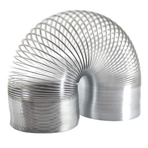EISCO Wave Form Helix Spring، طول مغلق 4 بوصات × قطر 3 بوصات - نسخة علمية من اللعبة الكلاسيكية - طويلة جدًا