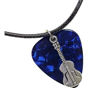 Guitar Pick Necklace Guitar on Blue in Saudi Arabia