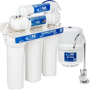 Applied Membranes Inc. 5-Stage Reverse Osmosis Water Filter System, 50-Gallon Capacity in Saudi Arabia