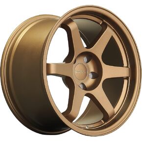 SIX-1 Matte Bronze Wheel with Aluminum (17 x 9. inches /5 x 114 mm, 25 mm Offset)